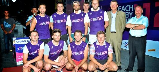 Beach rugby 2012 : Suresnes Vice-Champion de France