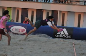 Beach rugby 2012 : Suresnes Vice-Champion de France
