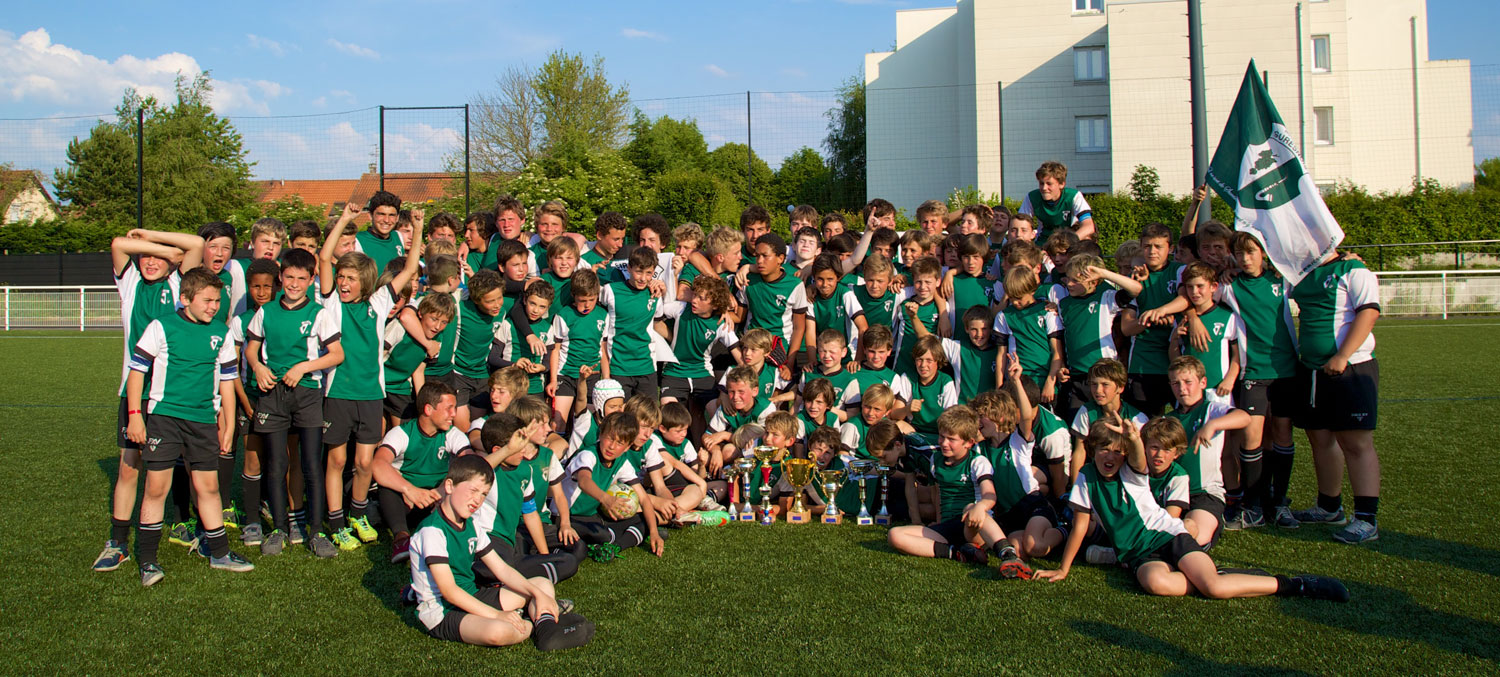L'école de rugby du RCS victorieuse dans toutes les catégories du tournoi de Bétonnes