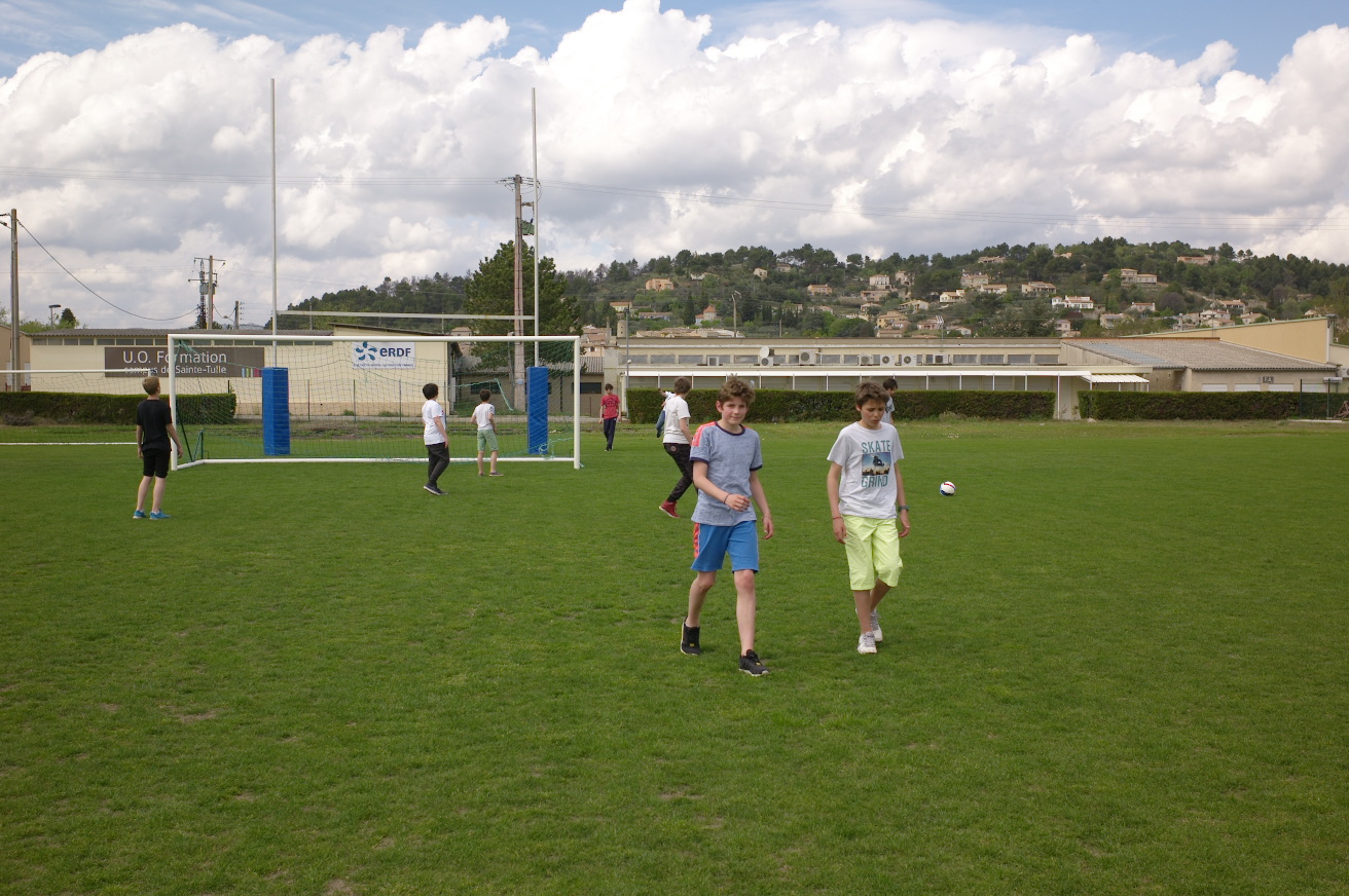 Stage benjamins & minimes 2016 : arrivée à Manosque