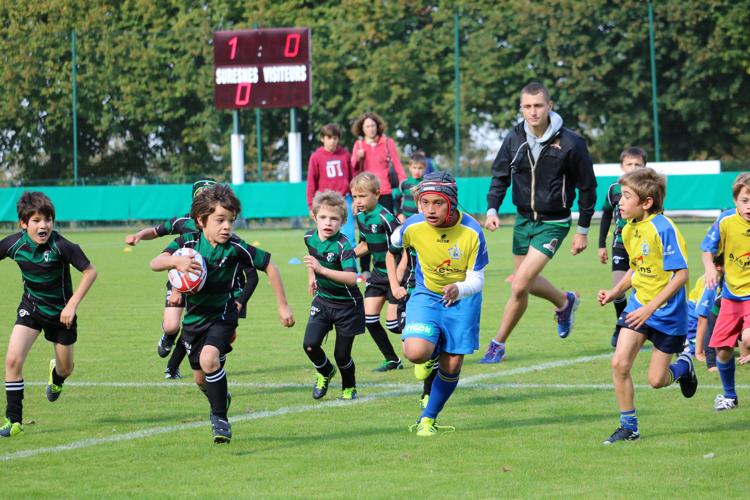 Poussins équipe 2 : Rencontres CD92 à Suresnes