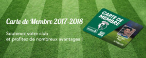 Carte de membre du RC Suresnes saison 2017-2018