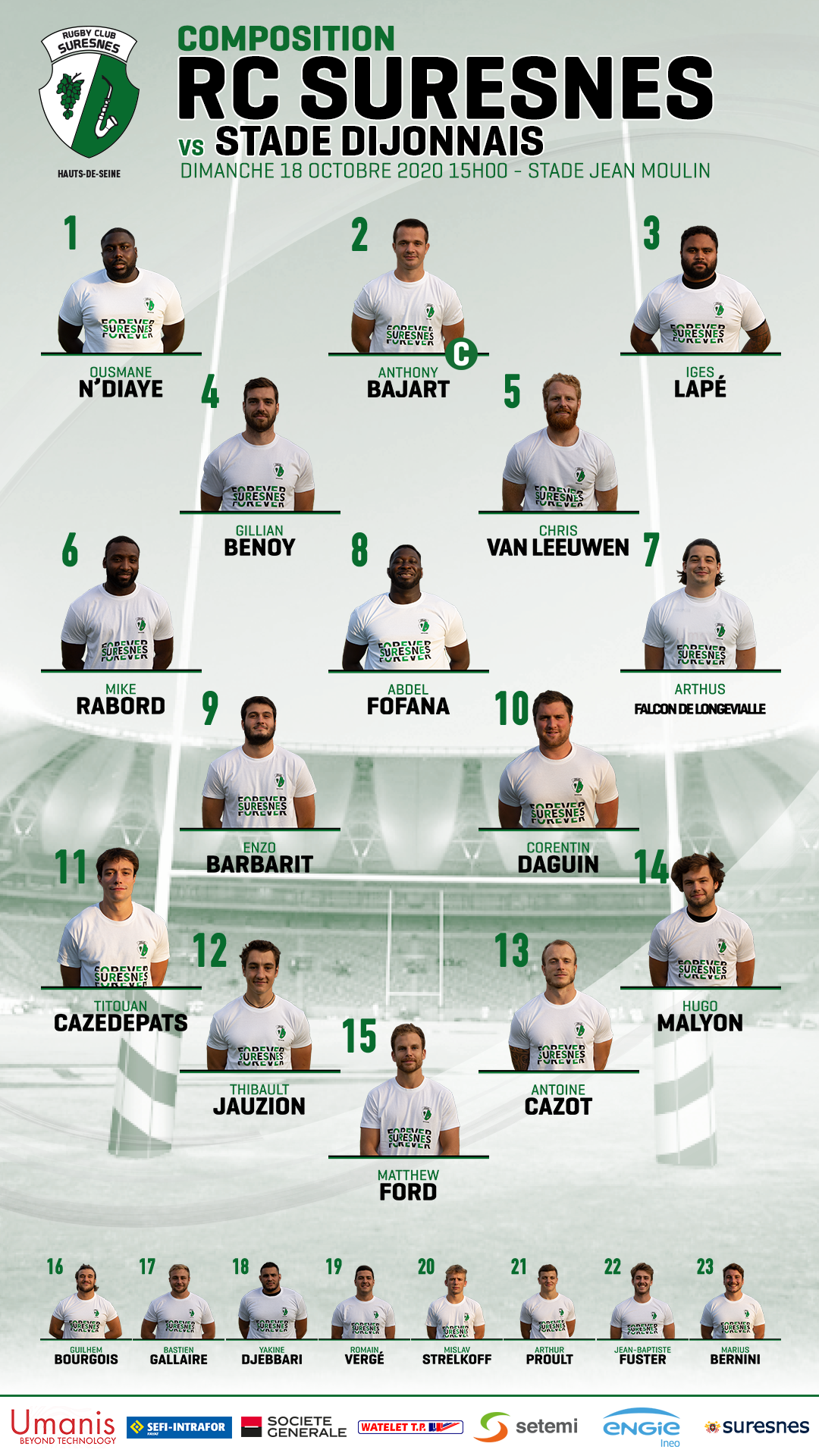 Compo RCS / Stade Dijonnais