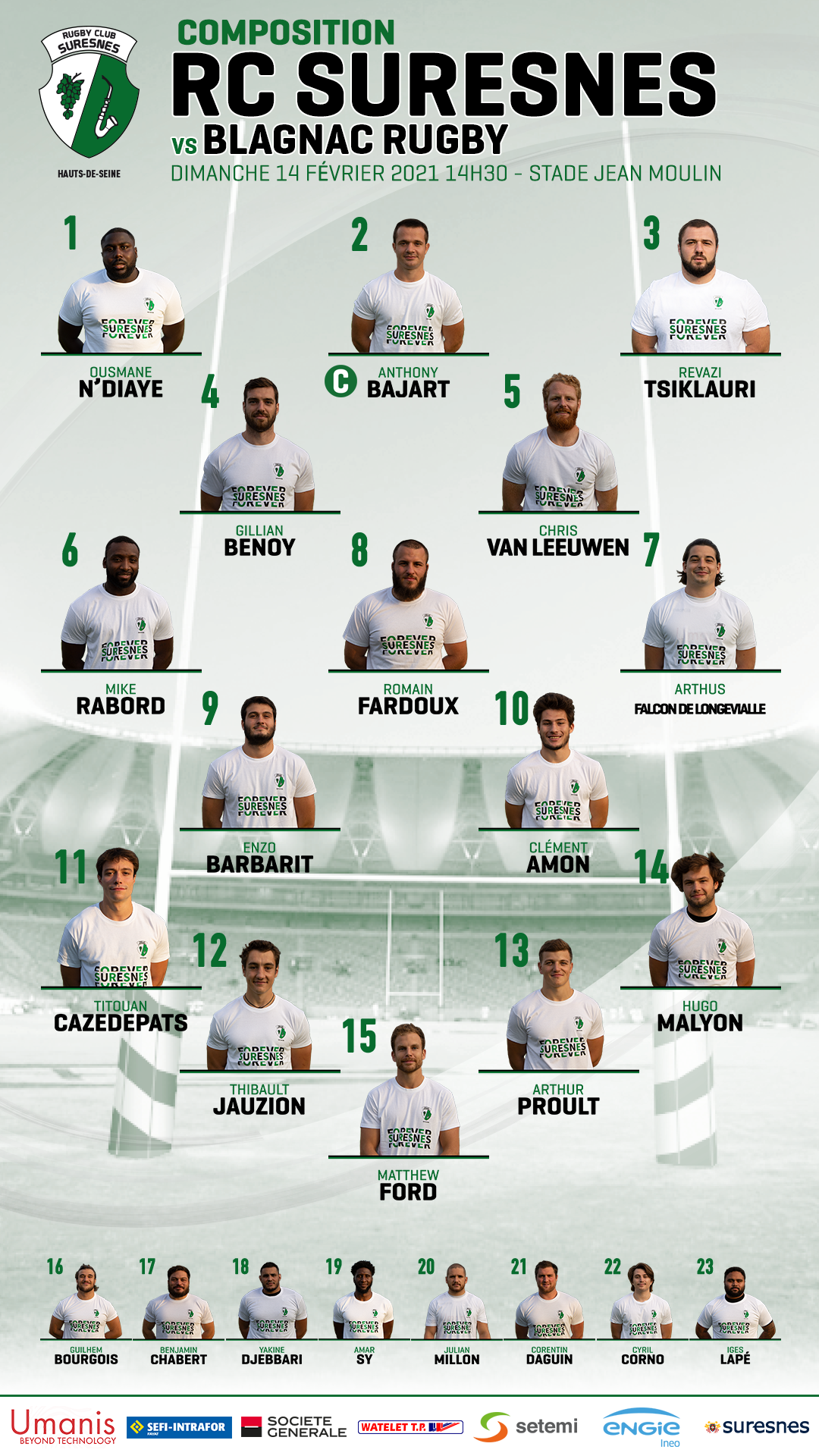 Compo Suresnes / Blagnac