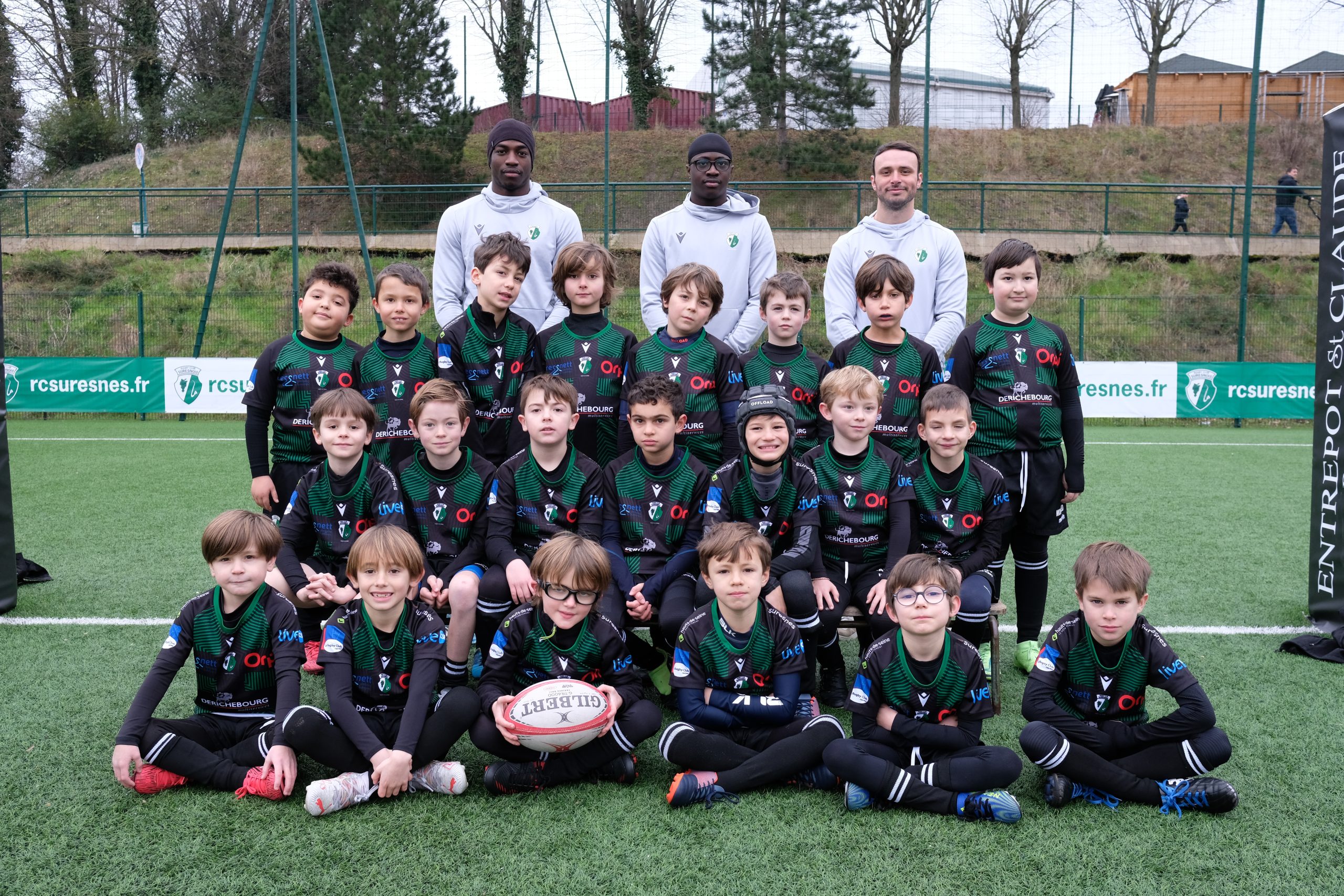 Les Mini-Poussins du Rugby Club Suresnes Hauts-de-Seine / Saison 2018-2019