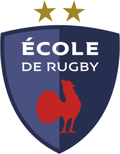 Logo 2 étoiles école de rugby