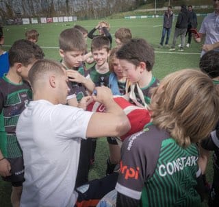 Racing 92 en visite à Suresnes